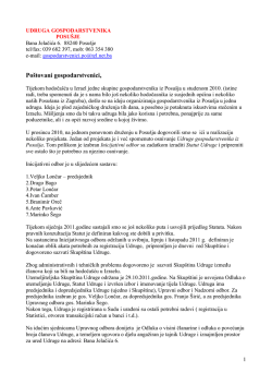 SPIN&rdquo; POSU&Scaron;JE - Udruga gospodarstvenika Posu&scaron;je