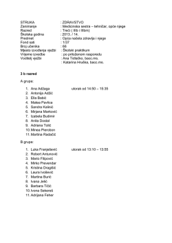 Opća načela zdravlja i njege