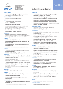 Zdravstvene ustanove_popis_2013.indd