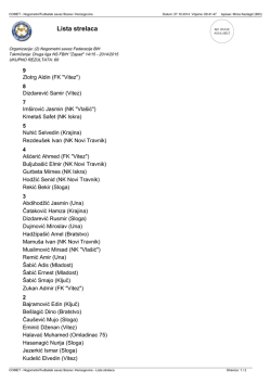 lista strijelaca 9 kolo