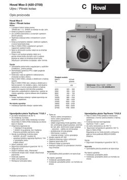 Hoval Max-3 (420-2700) Uljno / Plinski kotao Opis proizvoda