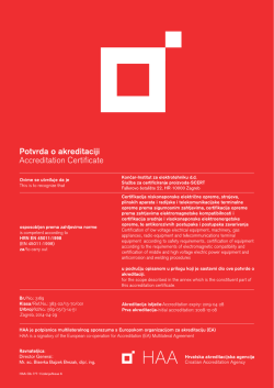 Akreditacija - Koncar Institut