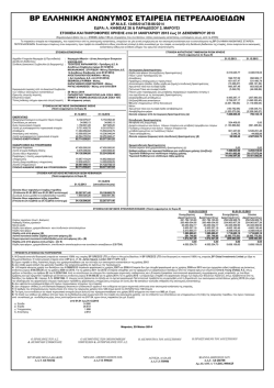 2013 BP Oil Hellenic Financial Statements-