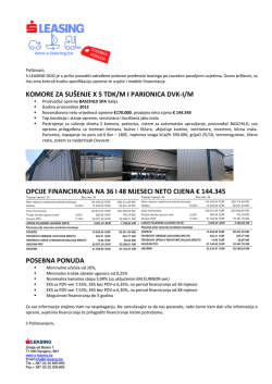 s-leasing posebna ponuda