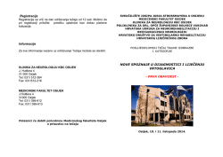 Program - - 380 KB - Medicinski fakultet Osijek
