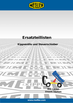 Ersatzteillisten