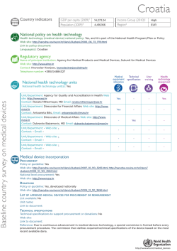 Croatia - World Health Organization