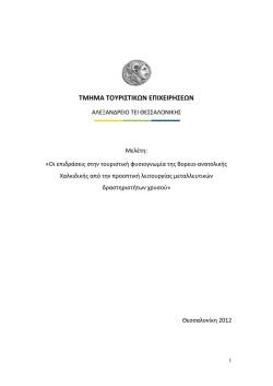 Τμήμα Τουριστικών Επιχειρήσεων