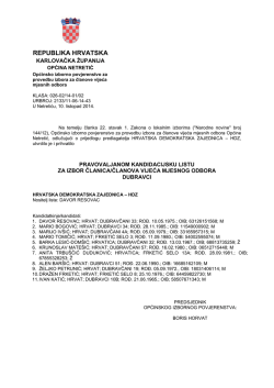Kandidacijska_lista_Dubravci_HDZ