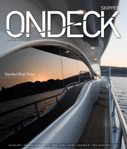 Istanbul Boat Show - Carbon Free Press