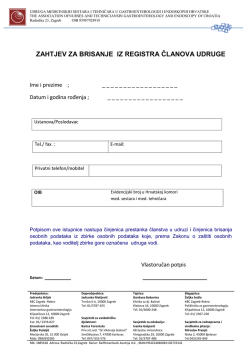 Hrvatskaudruga medicinskih sestara i tehnicara u gastroenterologiji