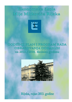 godisnji plan i program za sk.god. 2013.