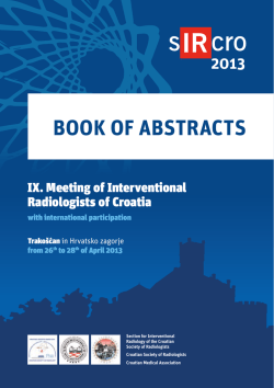 Book of ABstrActs