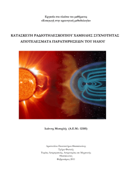 ΚΑΣΑΚΕΤΗ ΡΑΔΙΟΣΗΛΕΚΟΠΙΟΤ ΧΑΜΗΛΗ ΤΧΝΟΣΗΣΑ
