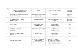 &Alpha;/&Alpha; &Epsilon;&Pi;&Omega;&Nu;&Upsilon;&Mu;&Iota;&Alpha; &Epsilon;&Pi;&Iota;&Chi;&Epsilon;&Iota;&Rho;&Eta;&Sigma;&Eta;&Sigma; &Delta;&Iota;&Alpha;&Kappa;&Rho;&Iota;&Tau;&Iota;&Kappa;&Omicron;&Sigma; &Tau;&Iota;&Tau;&Lambda;&Omicron;&Sigma; &Epsilon;&Iota;&Delta;&Omicron;&Sigma; &Delta;/&Nu;&Sigma;&Eta;