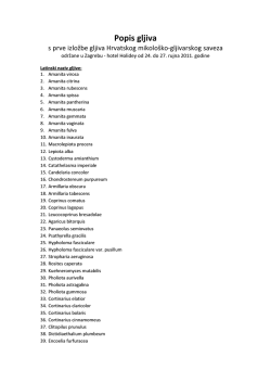 Popis gljiva1