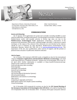 Nestor Nestor - Department of Classics