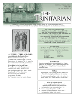 TRINITARIAN - Seek And Find