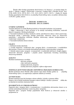 1 &Scaron;kolski odbor Srednje gospodarske &scaron;kole Križevci, M. Demerca 1