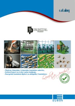 masivne, bimetalne i trimetalne kontaktne zakovice