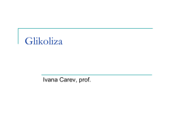 Glikoliza