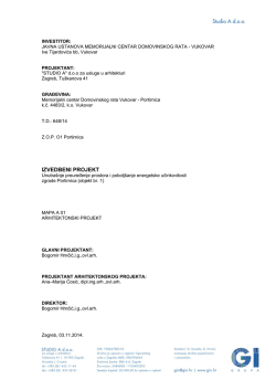 IZVEDBENI PROJEKT