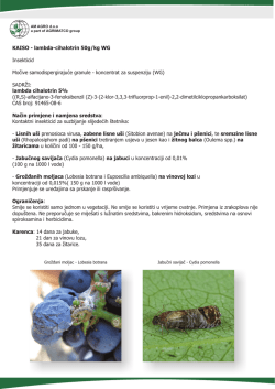 KAISO - lambda-cihalotrin 50g/kg WG Insekticid