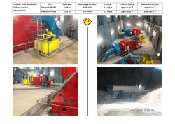 Projekt: mHE Novakovići Tip: Neto pad: Max.snaga turbine: Protok