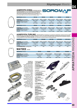 Περιέλιξη Ιστίων Furling Systems Α Ρ Μ Α Τ Ω Σ ΙΑ R IG G IN G