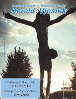 Vjesnik Herald - Croatian Church New York Home