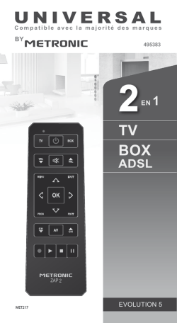 UNIVERSAL - Metronic