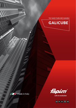 GALICUBE - Fapim SpA