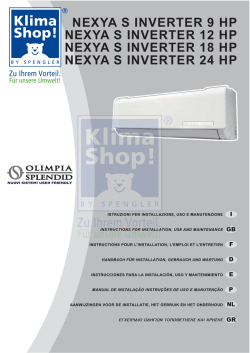 270036A MANUALE NEXYA S INVERTER 9-12-18