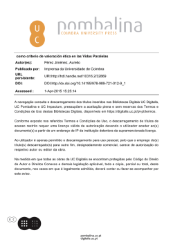 como criterio de valoraci&oacute;n &eacute;tica en las Vidas Paralelas Autor(es