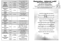 NEDJELJA 05. 04. NEDJELJA USKRSNUĆA GOSPODINOVA 7:00