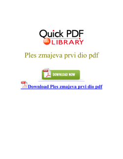 Ples zmajeva prvi dio pdf