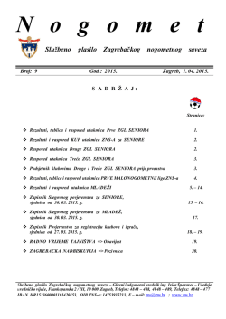 Nogomet_br. 9 /2015.