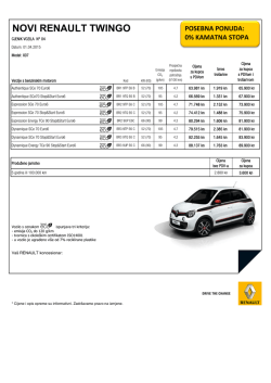 m redovni cjenik (pdf) novi renault twingo