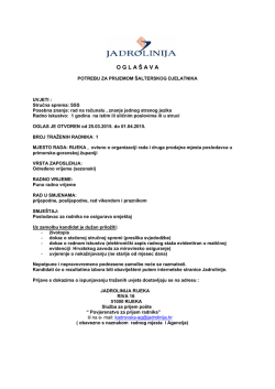 Rijeka - Jadrolinija