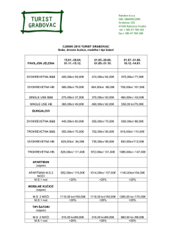 Rotokor d.o.o. OIB: 28609922905 Grabovac 102 47245