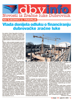 10.04.2015 - Dubrovnik Airport