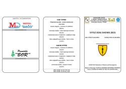 cac, cacib vitez 2015 - Kinolo&scaron;ki savez Herceg