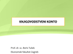 4. knjigovodstveni konto