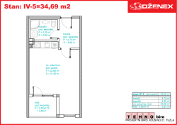 Stan: IV-5=34,69 m2