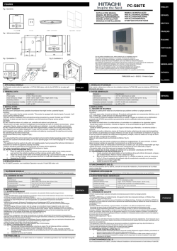 PC-S80TE - Hitachi