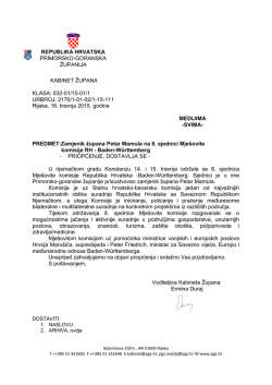 032-01/15-01/1 URBROJ: 2170/1-01-02/1-15