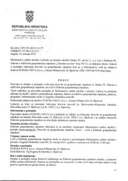 Poziv &mdash; uvid u Elaborat