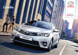 Corolla - Toyota