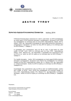 Ιούλιος 2014 - Autoblog.gr