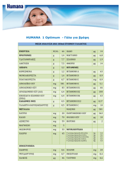 HUMANA 1 Optimum